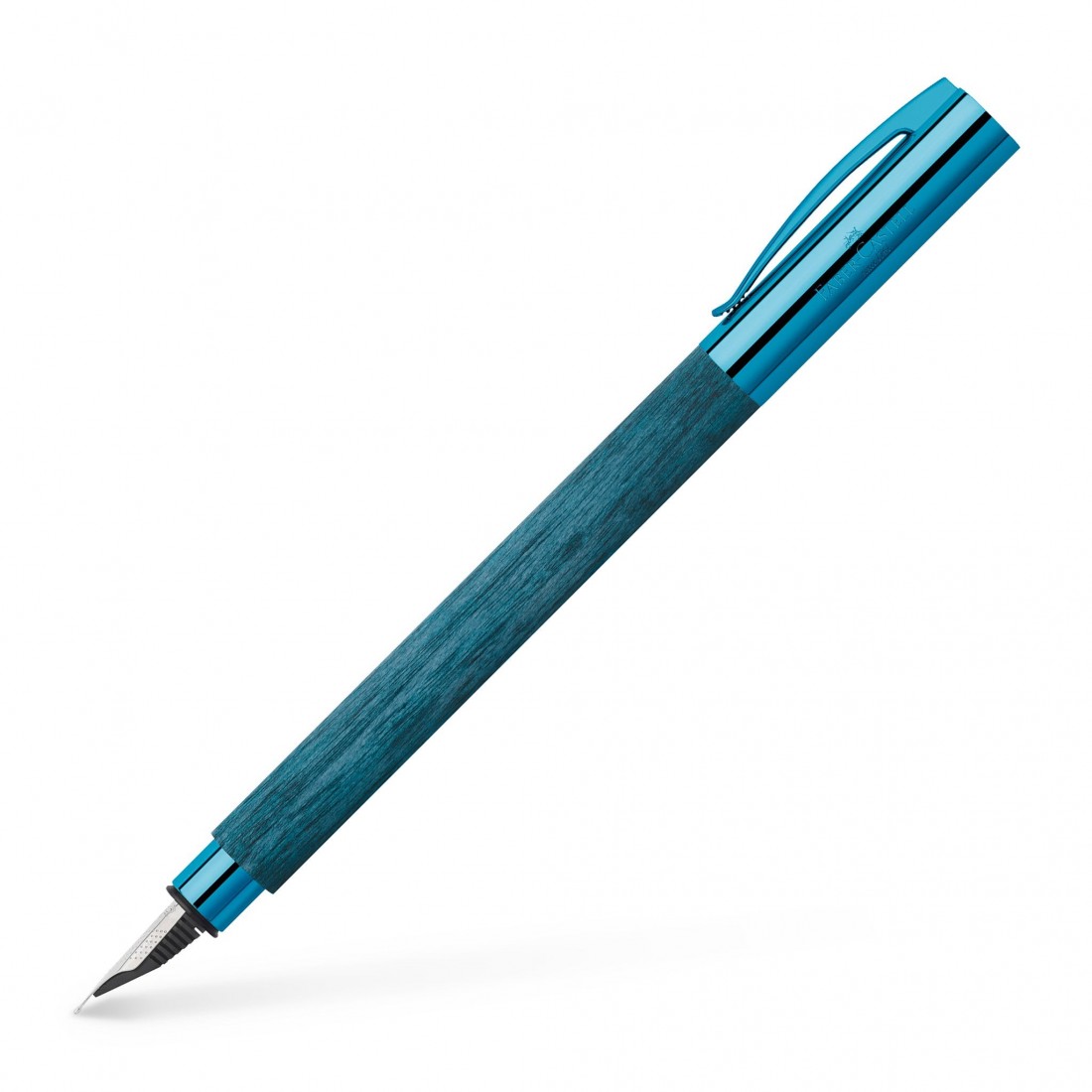Faber Castell Ambition Blue Wood Fountain Pen 148031