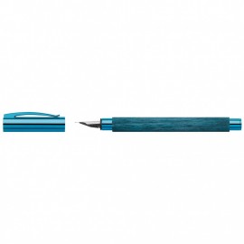 Faber Castell Ambition Blue Wood Fountain Pen 148031