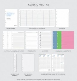 Filofax Organiser A5 The Original Black 022509