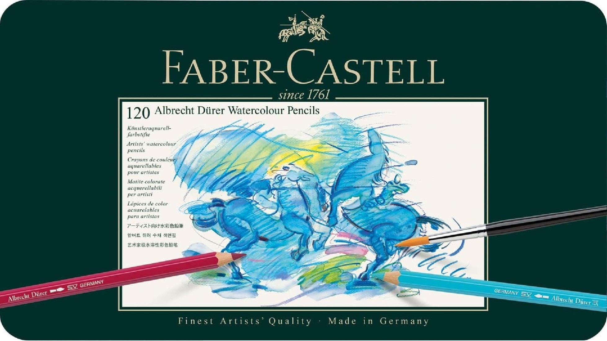 Faber Castell 120 Albrecht Durer Watercolours pencils 117511