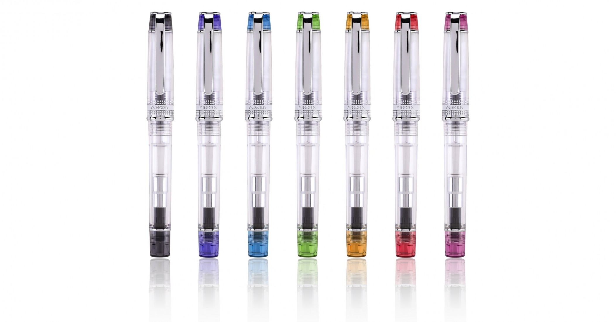 Prera Pilot Prera demonstrator green with converter fountain pen
