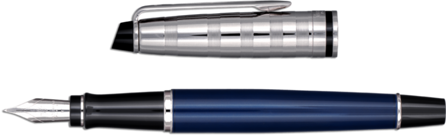 Waterman Expert 3 Deluxe blue ct fountain pen