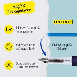 Erasable Fountain Pen ONLINE magiXX Lavender 030325