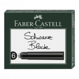 Faber Castell Ink Cartridges Black 185507