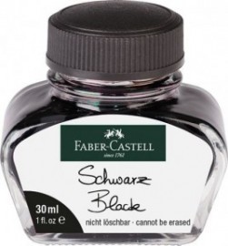Faber Castell  Ink bottle 30 ml Black 149854
