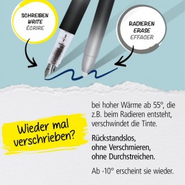 Erasable blue ink cartridges ONLINE for magiXX pens