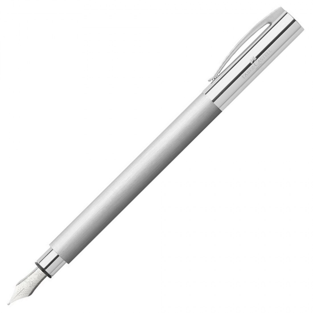 Faber Castell Ambition Brushed Metal Fountain Pen 148391