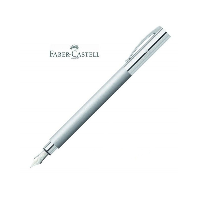 Stylo Plume Faber-Castell Ambition Poirier – Plume Fine F + Convertisseur & Coffret Cadeau
