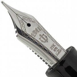 Sailor 1911 Classic Realo Black Silver Fountain Pen