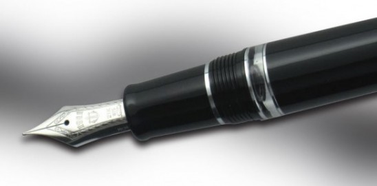Sailor 1911 Classic Realo Black Silver Fountain Pen