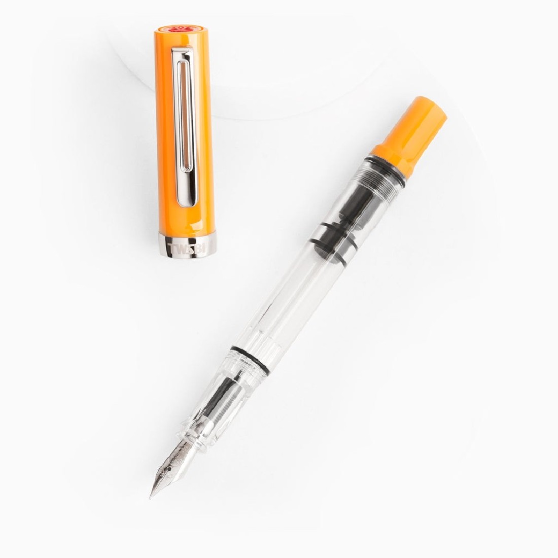 TWSBI ECO-T SAFFRON  PISTON FILLING FOUNTAIN PEN