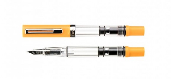 TWSBI ECO-T SAFFRON  PISTON FILLING FOUNTAIN PEN