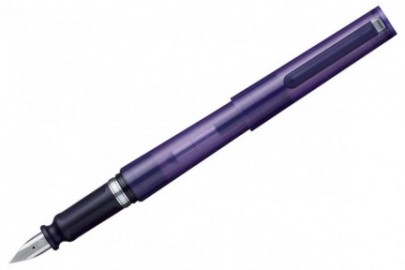 Sailor Compass Tuzu Clear Violet Fountain Pen with converter 12-0541