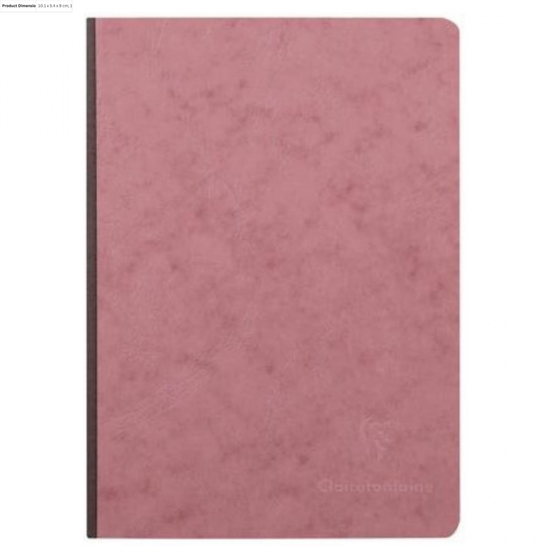 Clairefontaine Rhodia Age Bag, pink, Clothbound Notebook, A5, 96 Sheets, Dot Grid, 90g, 795436C