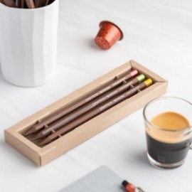 Carandache Set of 3 NESPRESSO SWISS WOOD Pencils – Limited Edition 4