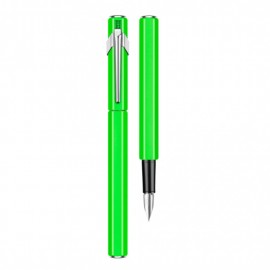 Caran dache 849  fluo green  Fountain pen