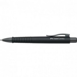 Polyball ballpen all black XB 241190 Faber Castell