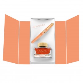 Pelikan M200 Apricot Achat 2025 Special Edition Fountain Pen & Ink Gift Box