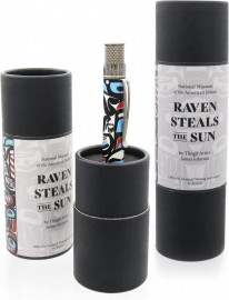 Retro 51 Smithsonian Collection, Rollerball Pen, Raven Steals the Sun by James Peter Johnson SRR-2201