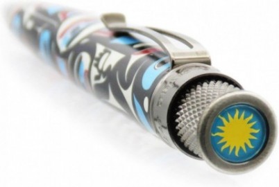 Retro 51 Smithsonian Collection, Rollerball Pen, Raven Steals the Sun by James Peter Johnson SRR-2201