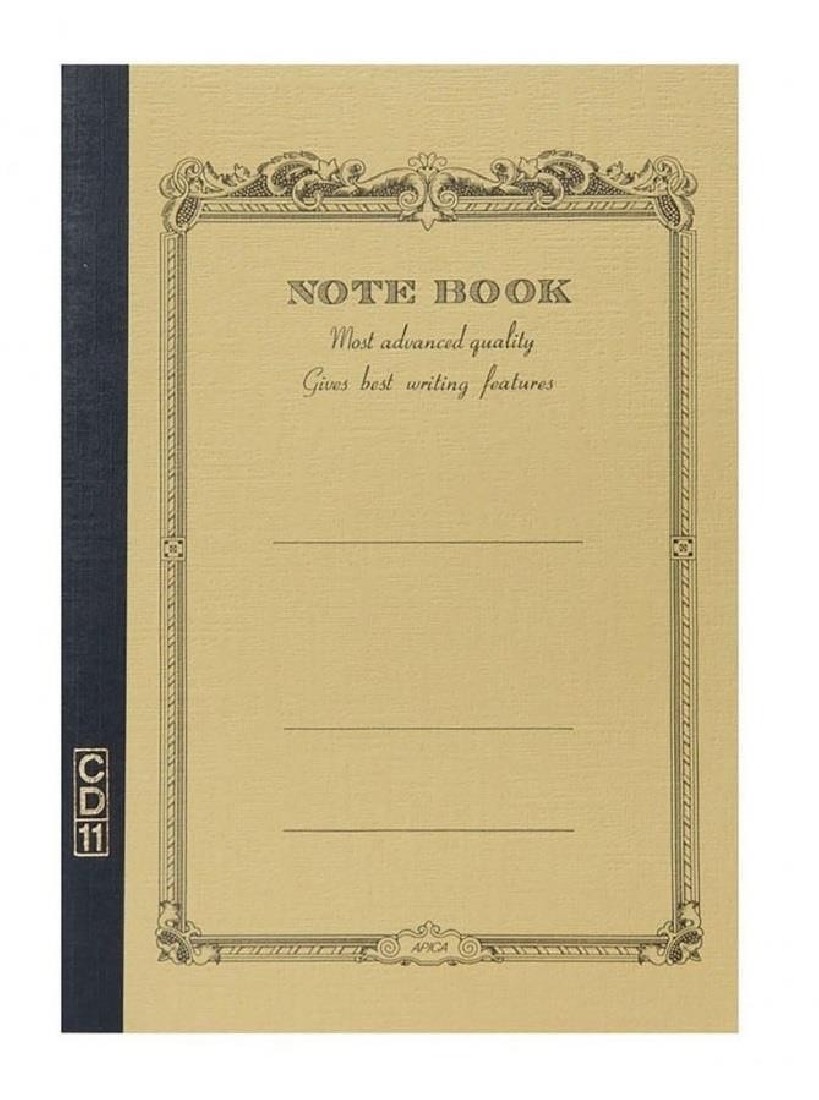 Apica Notebook CD A5 Mustard - Lined CD11MU