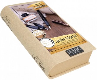 Calligraphy black set - Air Best Writer Set - Online, Germany - Golden Yellow Ink