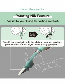 Sailor Compass Tuzu Green Fountain Pen with converter 11-0541