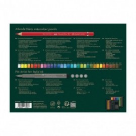 Faber Castell Albrecht Durer Watercolour Pencils plus Pitt Artist Pens Set of 45 217554