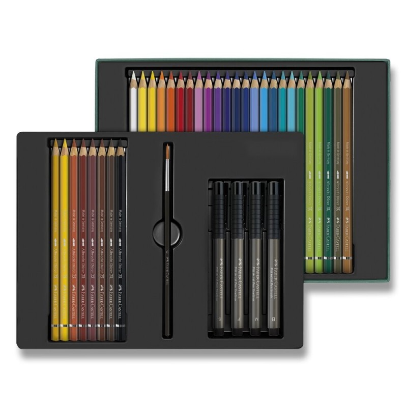 Faber-Castell Albrecht Dürer & Pitt Artist Pen Gift Set - Set of 46