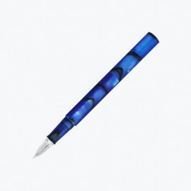 Teranishi Guitar glass pen with cap, cosmo blue, GLAA-CBL