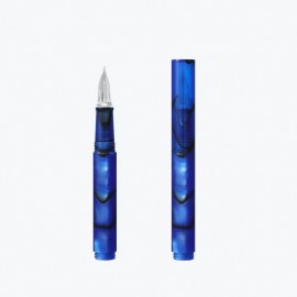 Teranishi Guitar glass pen with cap, cosmo blue, GLAA-CBL
