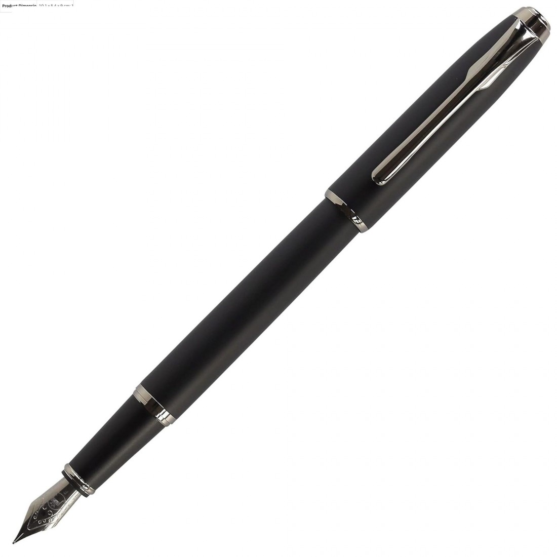 Teranishi Guitar fountain pen black GFPN-BK-F with converter