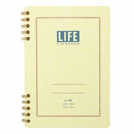 Life Notebook Cinnamon B6 Ruled, 120 pages, N611