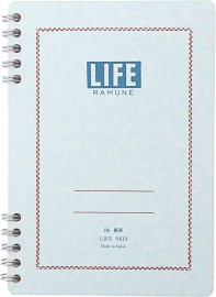 Life Notebook Ramune B6 Ruled, 120 pages, white paper, N613