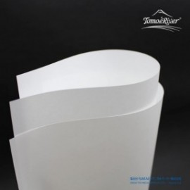 Tomoe River FP 52gsm Loose Sheet by Sanzen 14 x 21 cm (A5 Size), White, 100 Sheets/Pack (SR-A5P-W)
