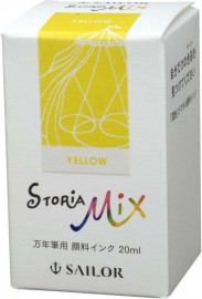 Sailor Fountain Pen Bottle Ink Storia Mix Pigment Ink Yellow 20ml 13-1503-270