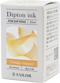 Sailor 13-1700-206 Dipton Twilight Romance/Shimmer Water Based Dye 20ml Fountain Pen Dip Pen Bottle Ink