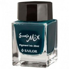 Sailor Fountain Pen Bottle Ink Storia Mix Pigment Ink Green 20ml 13-1503-260