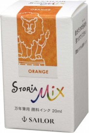Sailor Fountain Pen 13-1503-273 Bottle Ink Storia Mix Pigment Ink Orange 20ml