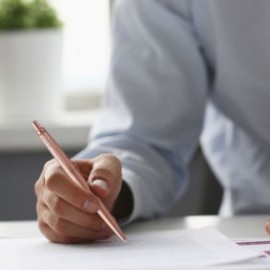 Parker Jotter XL Monochrome rose gold ballpen