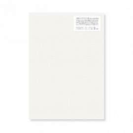 Yamamoto White-lined kraft paper, Suji iri, A4 size, 32g, 50 sheets