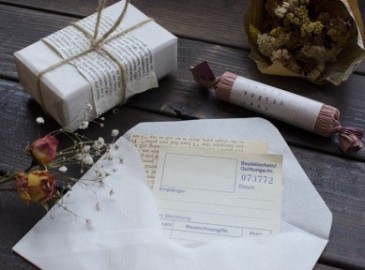 Yamamoto White-lined kraft paper, Suji iri, A4 size, 32g, 50 sheets