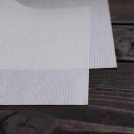 Yamamoto White-lined kraft paper, Suji iri, A4 size, 32g, 50 sheets