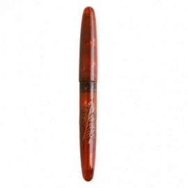 Wancher Tamesukashi Toumei - Kiei Holly Olive fountain pen