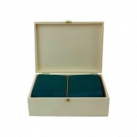 Paper Republic the writers  essentials pocket petrol blue leather journal kit