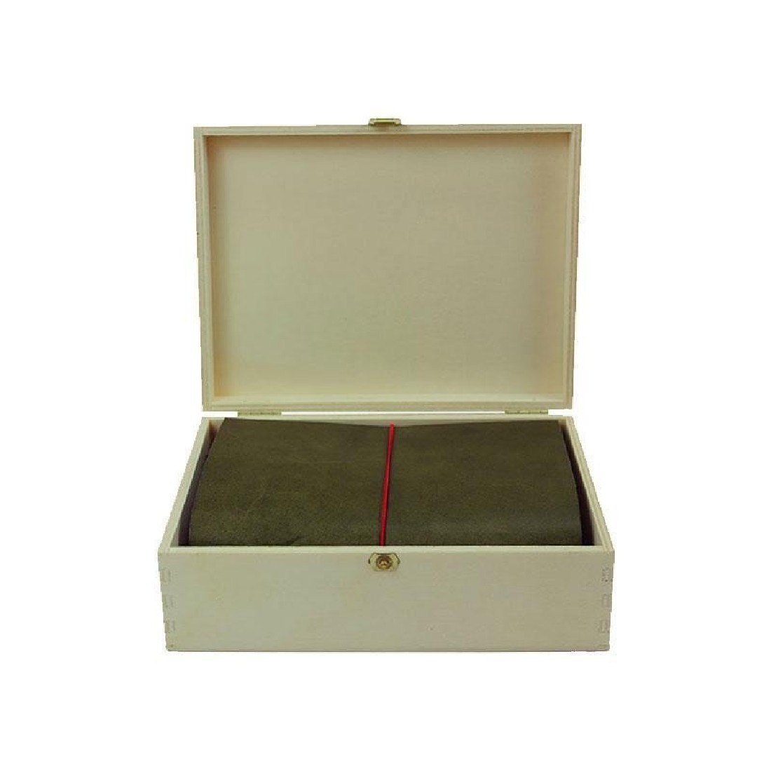 Paper Republic the writers essentials pocket olive green leather journal kit