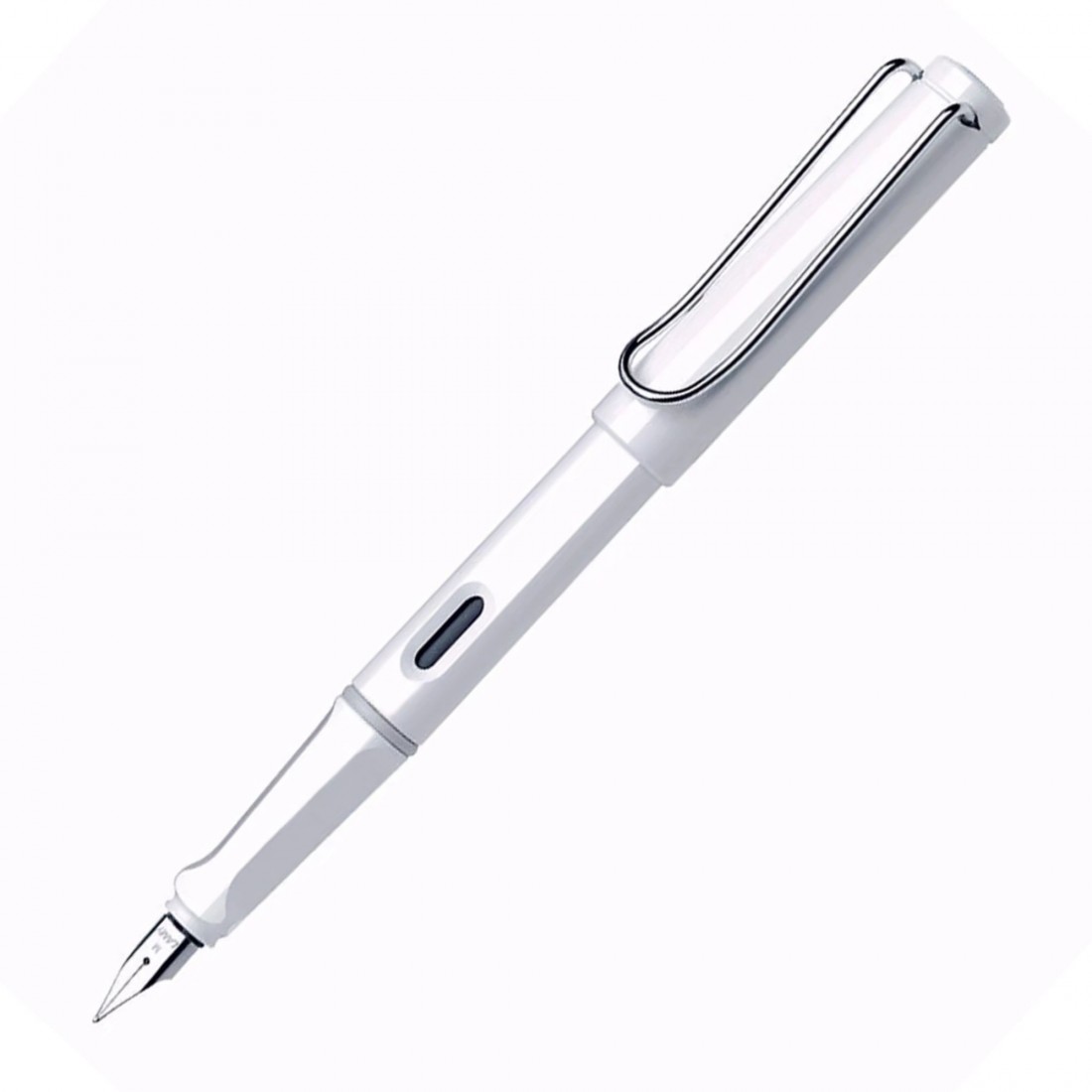 Lamy Safari Shiny White Fountain Pen 019