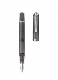 Pelikan Souveran M205 Moonstone Special Edition Fountain Pen with ink bottle