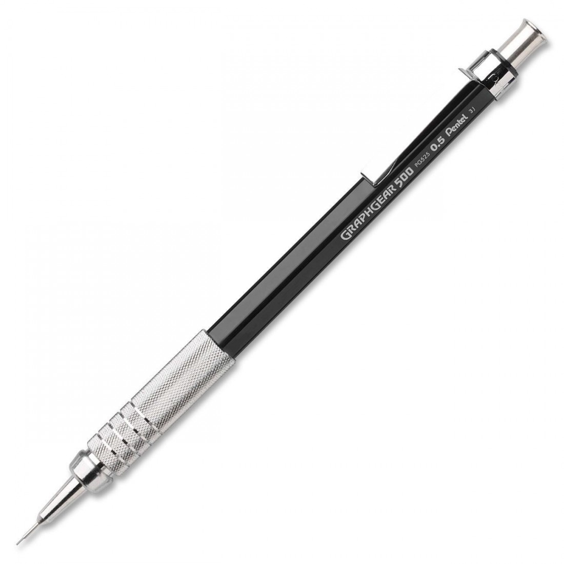 Pentel Graphgear 500 Black 0.5mm mechanical pencil PG525-A