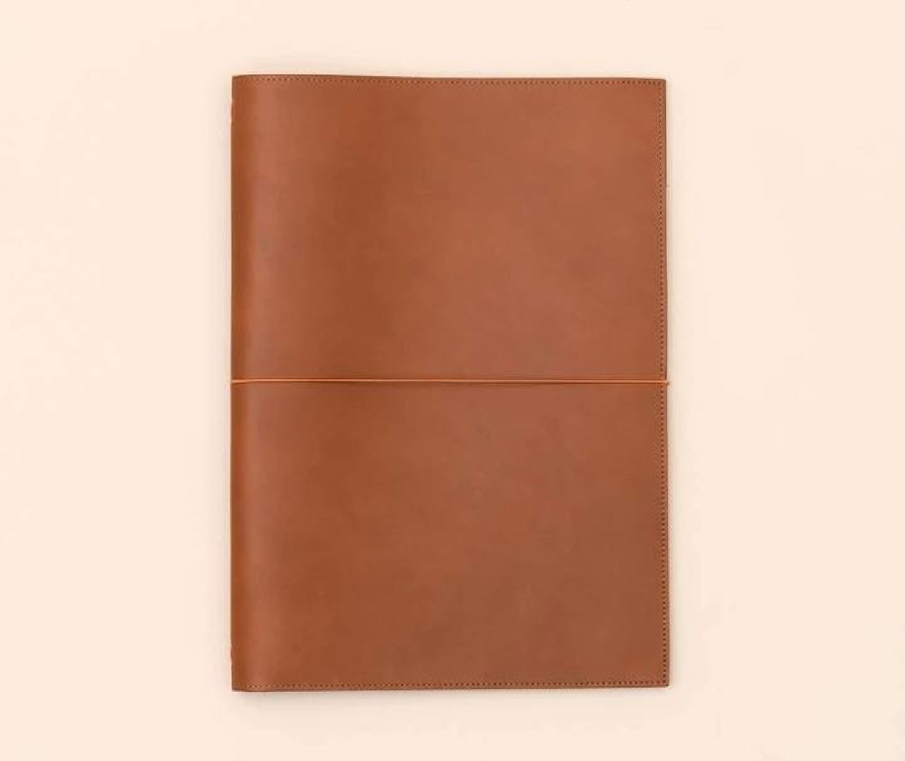 Paper Republic A4 Leather Portfolio Cognac